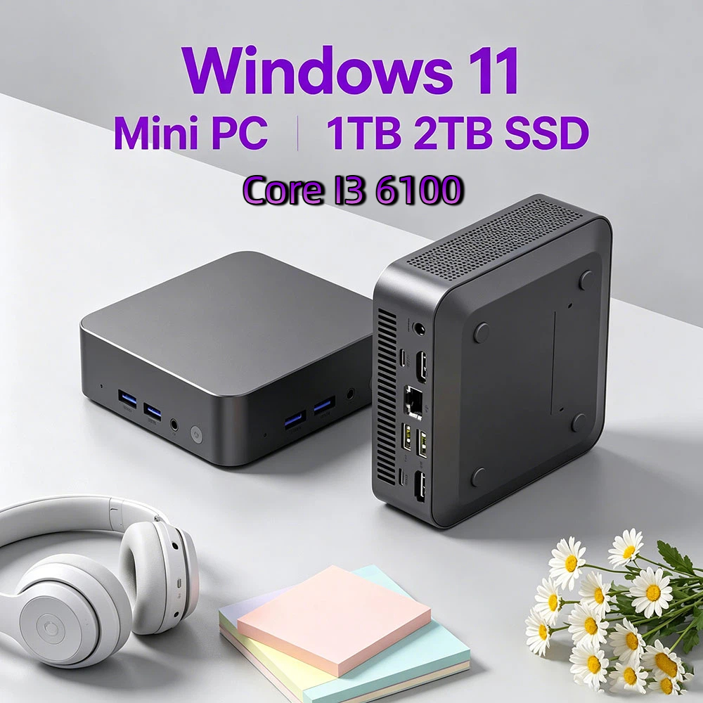 Core I3 6100 MINI PC Windows 1 - Pc Gaming All In One ulasan dan harga
