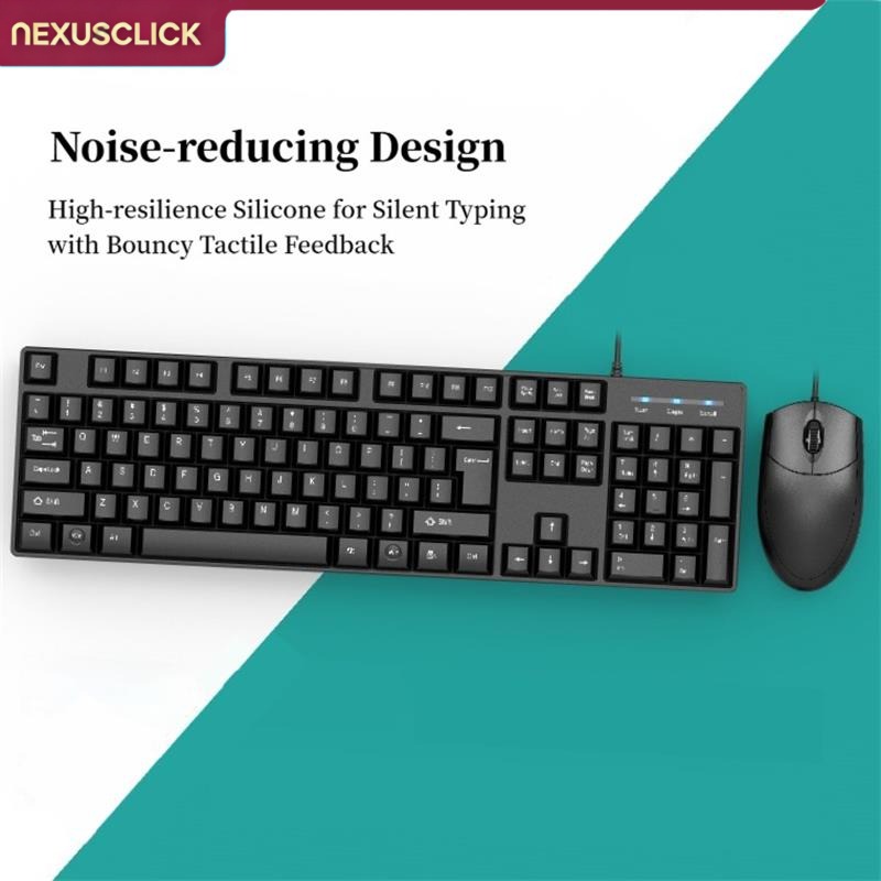 NexusClick Wired Desktop Keybo - Pc Gaming All In One ulasan dan harga