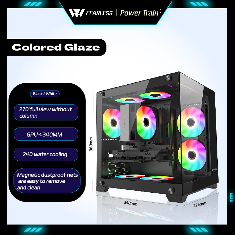 Power Train Coloured Glaze MAT - Pc Gaming Dell ulasan dan harga