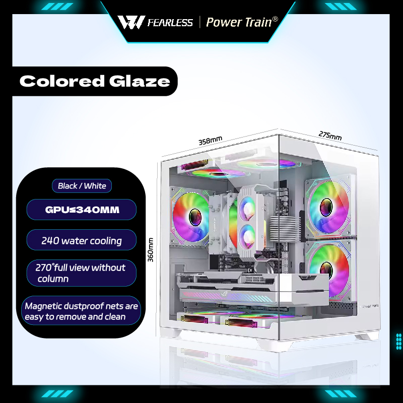 Power Train Coloured Glaze MAT - Pc Gaming Dell ulasan dan harga