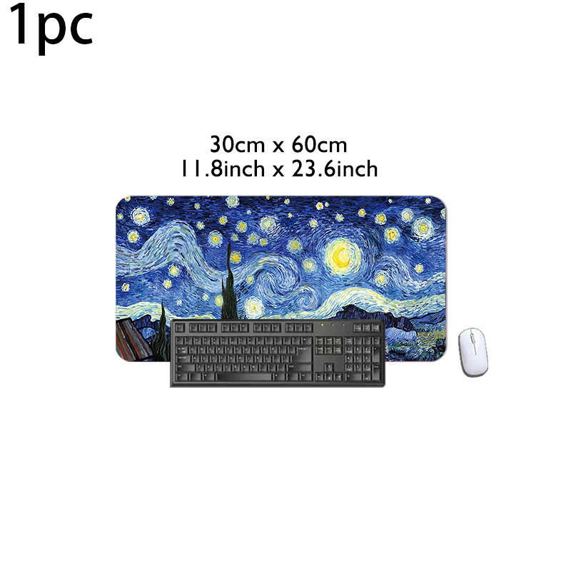 Van Gogh'S Starry Night Inspir - Pc Gaming Yellow ulasan dan harga