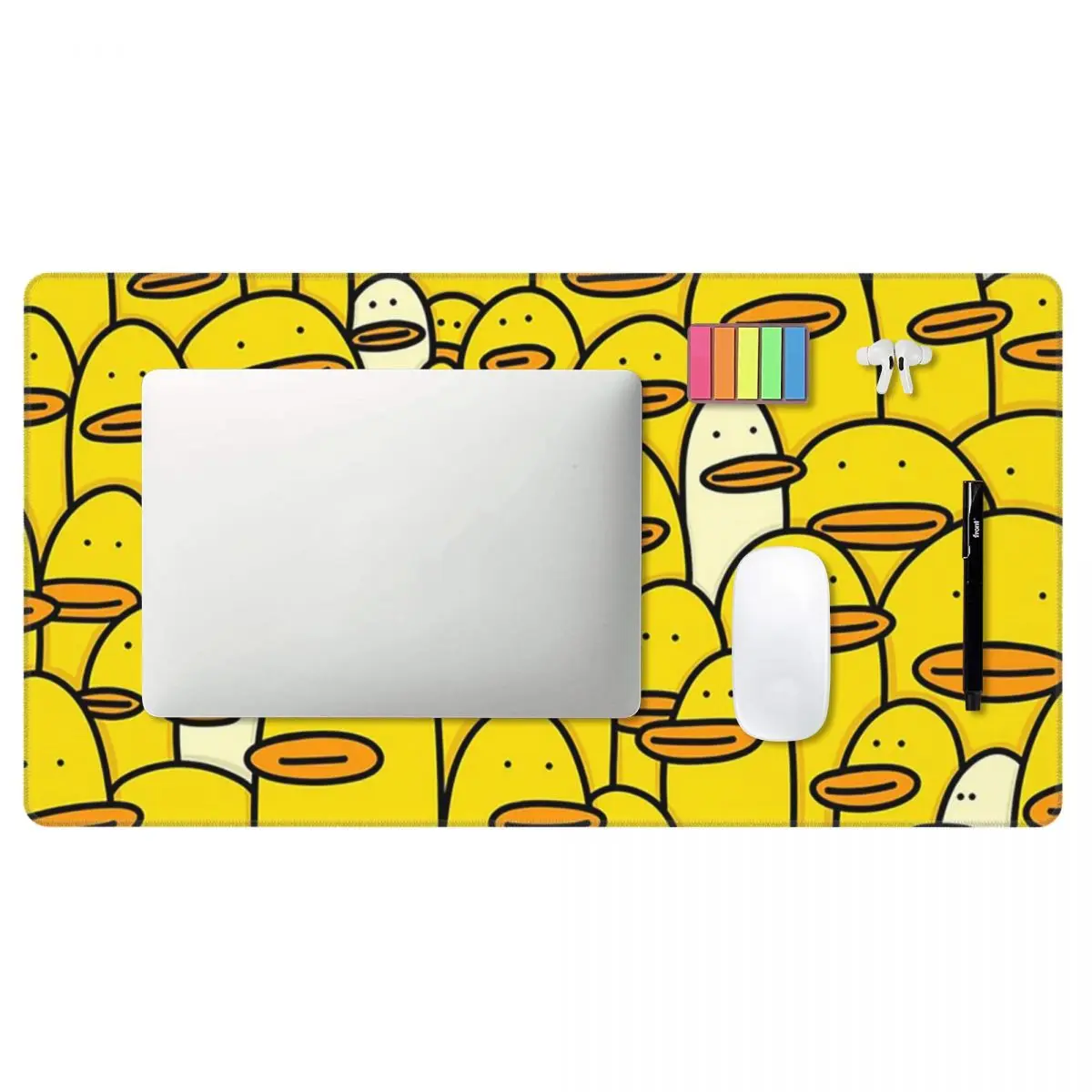 Large Mouse Pad Cartoon Yellow - Pc Gaming Yellow ulasan dan harga