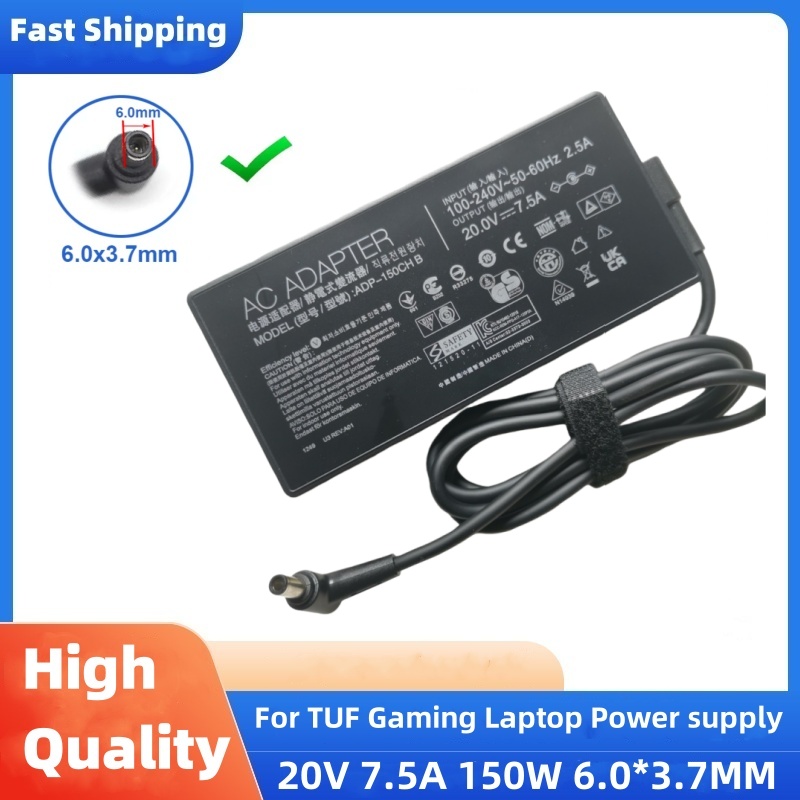 20V 7.5A 6.0*3.7MM 150W AC Ada - Pc Gaming Asus ulasan dan harga