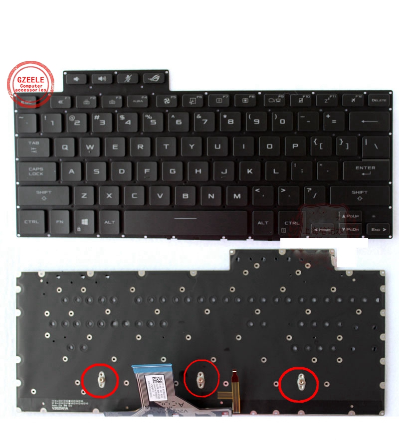 New US Backlit Keyboard for AS - Pc Gaming Asus ulasan dan harga