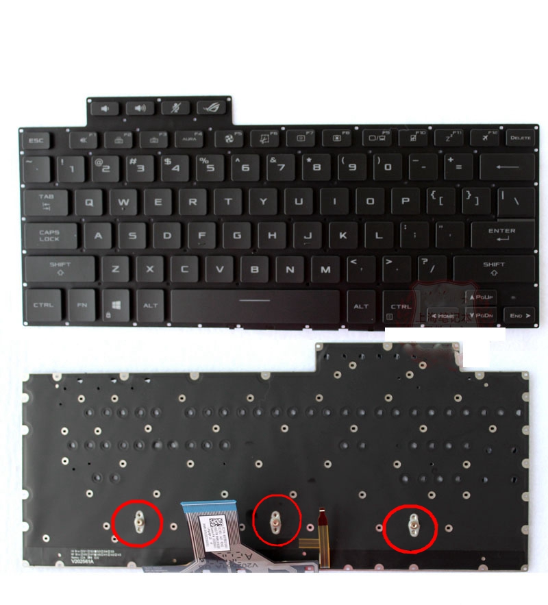 New US Backlit Keyboard for AS - Pc Gaming Asus ulasan dan harga