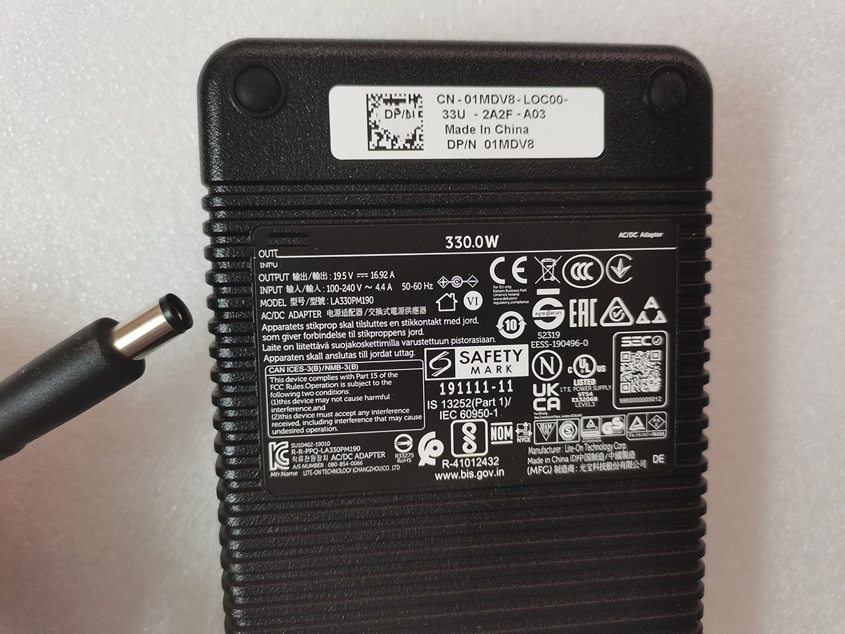 NEW Genuine 330W 19.5V 16.92A  - Pc Gaming Dell Alienware ulasan dan harga