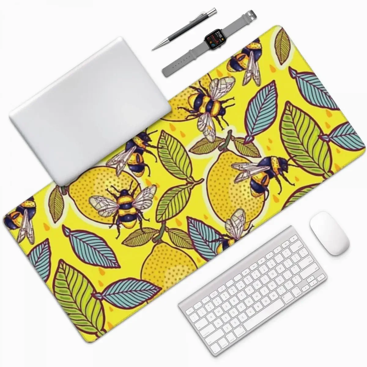 Yellow Lemon And Bee Garden La - Pc Gaming Yellow ulasan dan harga