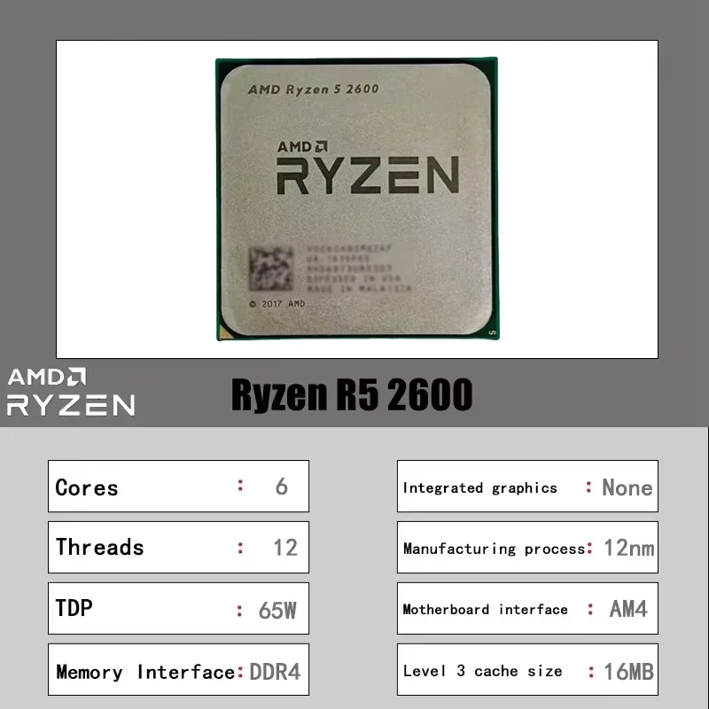 AMD Ryzen 5 2600 Entry Level D - Pc Gaming Entry ulasan dan harga