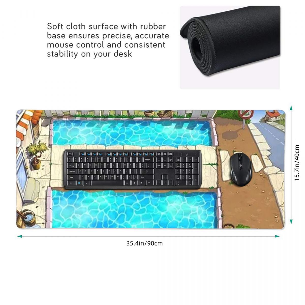 Large Mouse Pad Classic Plants - Pc Gaming Vs Laptop Gaming ulasan dan harga
