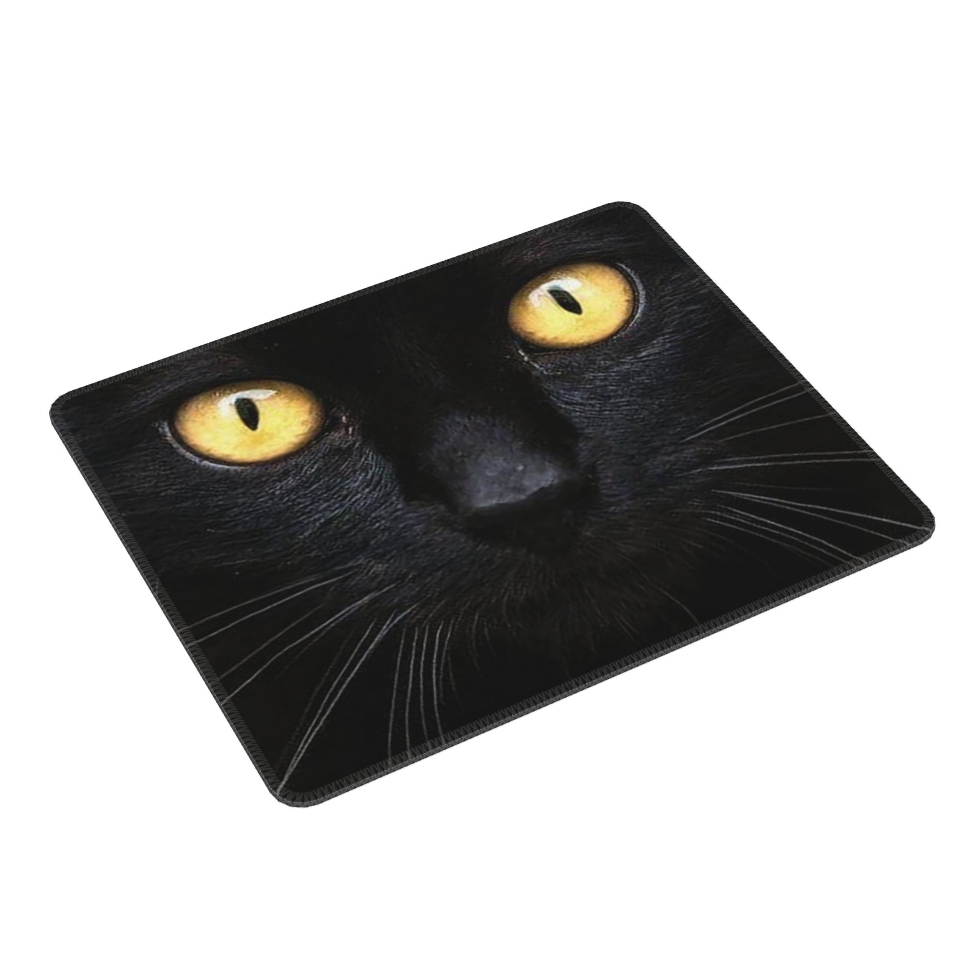 Black Cat Face And Yellow Eyes - Pc Gaming Yellow ulasan dan harga