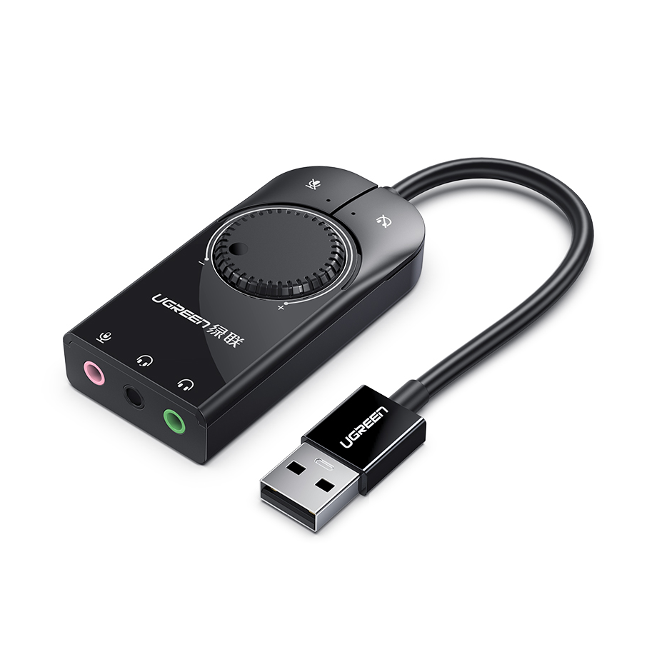UGREEN USB Sound Card External - Sound Card Usb ulasan dan harga