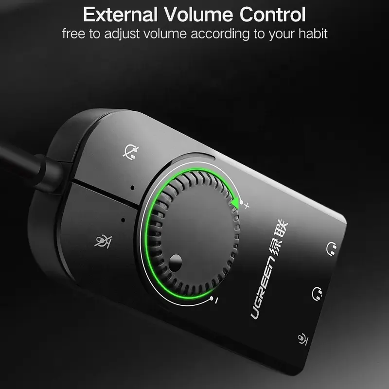 UGREEN USB Sound Card External - Sound Card Usb ulasan dan harga