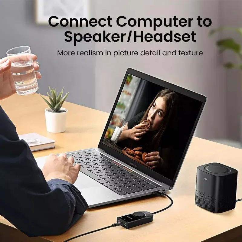 UGREEN USB Sound Card External - Sound Card Usb ulasan dan harga