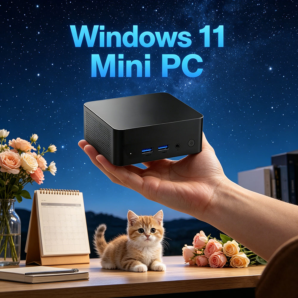 High Speed Mini Desktop PC Win - Pc Gaming All In One ulasan dan harga