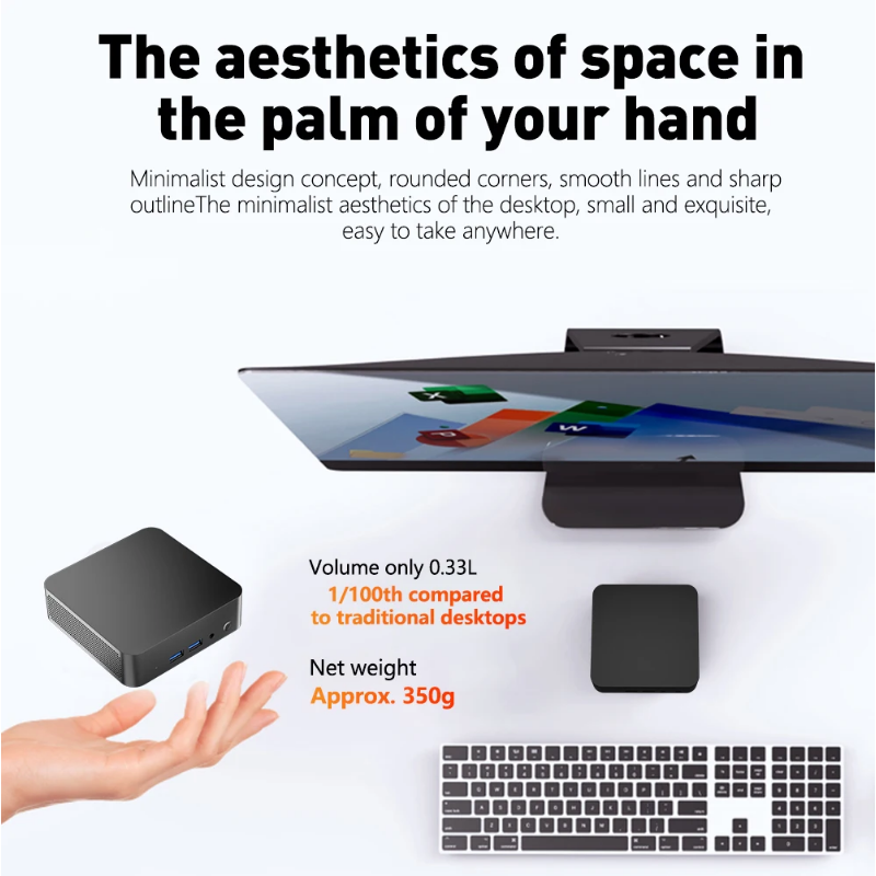 Voguish Handy MINI PC Windows  - Pc Gaming All In One ulasan dan harga