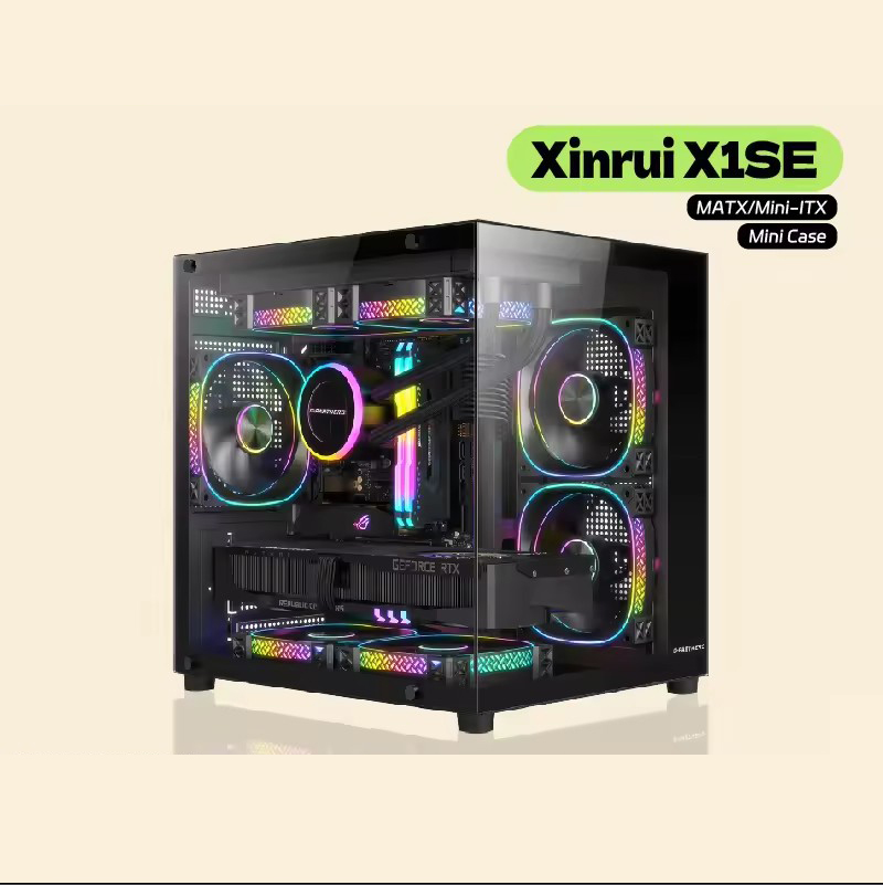 G-PARTNERS Xinrui X1SE MATX Mi - Pc Gaming Dell ulasan dan harga