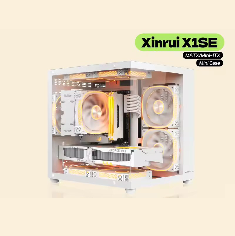G-PARTNERS Xinrui X1SE MATX Mi - Pc Gaming Dell ulasan dan harga