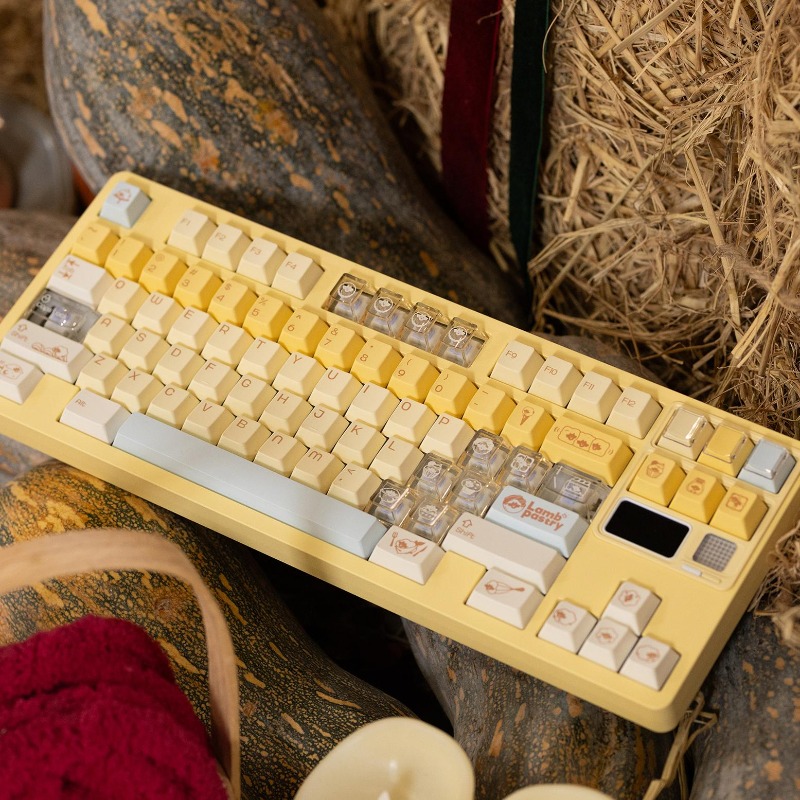 Fruit Shop Theme Keycap Set PB - Pc Gaming Yellow ulasan dan harga