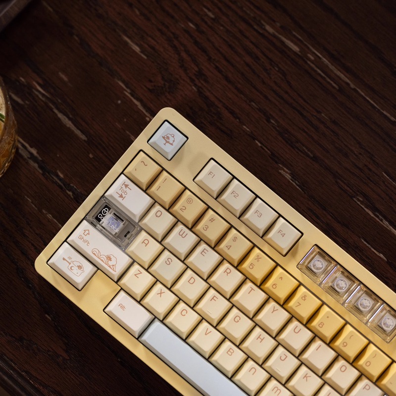 Fruit Shop Theme Keycap Set PB - Pc Gaming Yellow ulasan dan harga