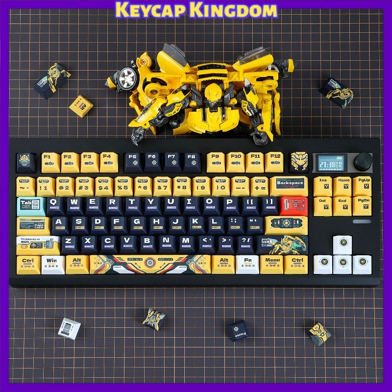 Yellow Bee Robot Theme Custom  - Pc Gaming Yellow ulasan dan harga