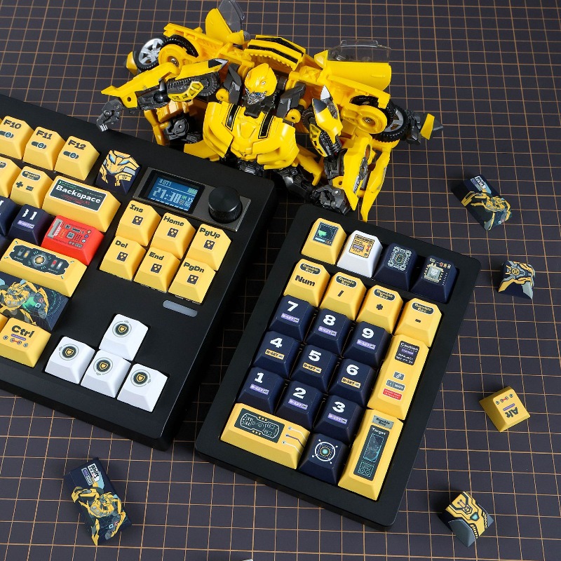 Yellow Bee Robot Theme Custom  - Pc Gaming Yellow ulasan dan harga