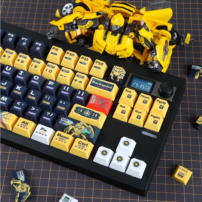 Yellow Bee Robot Theme Custom  - Pc Gaming Yellow ulasan dan harga