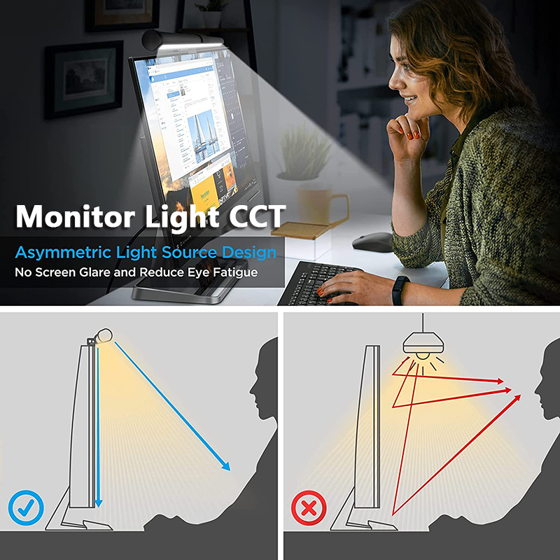 LED Monitor Light Bar RGB Step - Pc Gaming Yellow ulasan dan harga