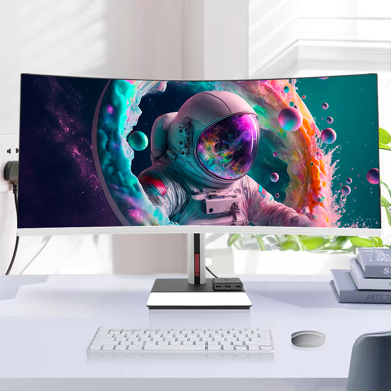 34 Inch 4K Curved Screen Deskt - Pc Gaming All In One ulasan dan harga