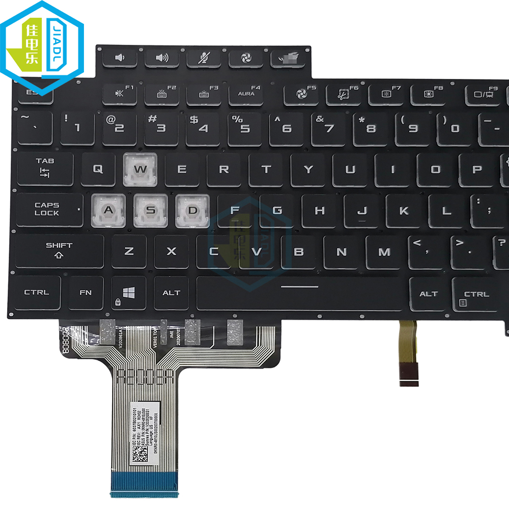 US English LA Latin RGB Backli - Pc Gaming Asus ulasan dan harga